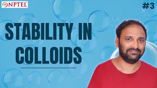 3 Stability in Colloids  Colloids and Surfaces [upl. by Gelasius]