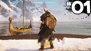 Assassins Creed Valhalla  Part 1  A VIKINGS BEGINNING Xbox Series X [upl. by Rramel529]