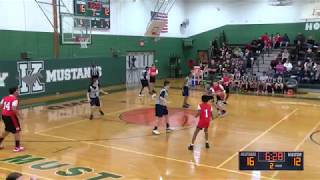 Middle School Boys Basketball Championship WMS vs CMS January 10 2020 [upl. by Uttasta]