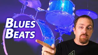 5 Blues Drum Beats Every Drummer Should Know [upl. by Cher]