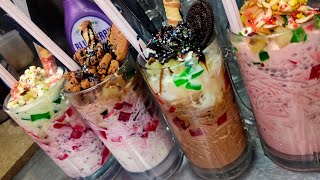 Special Rabdi Falooda Sev Noodles  Ice Cream Falooda Vermecilli in Chocolate  Refreshing Milkshake [upl. by Adnuhsat886]