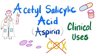 Acetylsalicylic Acid ASA – Pharmacology  Lecturio [upl. by Menell]