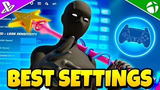 NEW Best Controller SETTINGS  Sensitivity in Fortnite Chapter 5 [upl. by Celestyn]