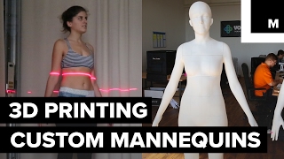 3D printed lifelike mannequins [upl. by Asilrac]