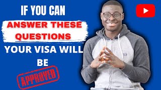 Prepare for these Questions before you go for US F1 Visa Interview [upl. by Fulbert506]