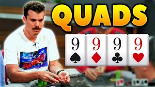 QUADS vs FULL HOUSE 5 Times [upl. by Naleag]