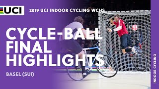 Cycleball Final Highlights  2019 UCI Indoor Cycling World Championships [upl. by Jo]