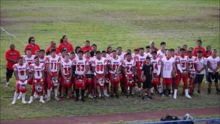 OIA Football  Waialua Bulldogs Alma Mater 81316 click2ED videos [upl. by Annirac301]