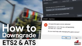 TruckersMP  How To Downgrade Your Game [upl. by Sucramaj]