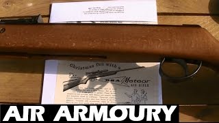 BSA Meteor  Super Meteor Mk 4 Air Rifle Review  Air Armoury [upl. by Rocray]