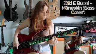 Zitti E Buoni  Måneskin Bass Cover [upl. by Llewej110]