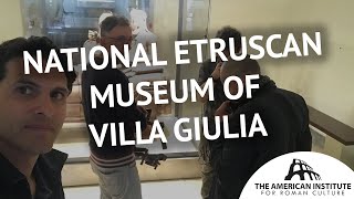 The National Etruscan Museum of Villa Giulia [upl. by Nameloc]