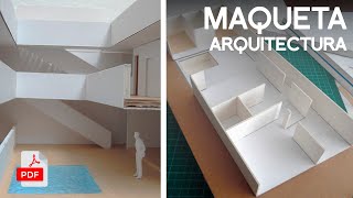 COMO SE HACE una MAQUETA de Arquitectura  Vol 2 Parte 1 [upl. by Ekeiram403]