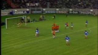 Michel Platini Triple Ballon dOr 41 goals in 72 selections legendary free kick against Holland [upl. by Oinigih508]