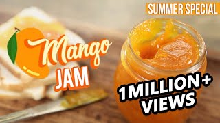 Mango Jam Recipe  How To Make Jam At Home  Fruit Jam Recipe  Alphonso Mango  Varun Inamdar [upl. by Alyakcm71]