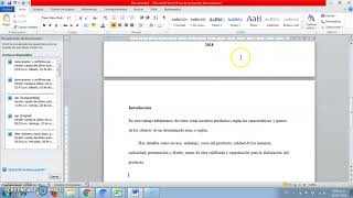 Crear un trabajo con Normas APA en Word Parte 1 [upl. by Nosnirb909]