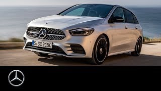 2019 Mercedes B Class  NEW AMG drive Review B200d interior exterior [upl. by Cohligan890]