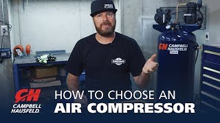 How to Choose an Air Compressor [upl. by Yelrak212]