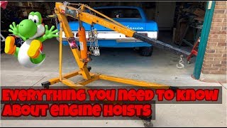 How To Use An Engine Hoist [upl. by Jamey]