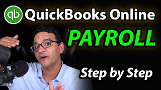 QuickBooks Online PAYROLL  Full Tutorial [upl. by Kcaj702]