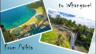 Driving from Paihia Bay of Islands to Whangarei New Zealand [upl. by Caldera]