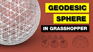 Grasshopper Tutorial  Geodesic Sphere Dome [upl. by Jeromy]