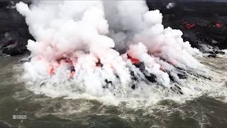 Kīlauea Volcano — Fissure 8 Flow From Vent to Sea [upl. by Raouf]