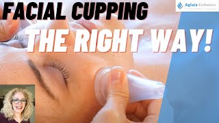 LYMPHATIC FACIAL CUPPING THE RIGHT WAY  NATURAL FACELIFT [upl. by Akfir]