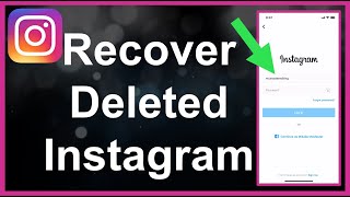 How To Recover Deleted Instagram Account [upl. by Indira]