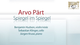 Arvo Pärt Spiegel im Spiegel Full Album [upl. by Alper719]