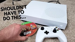 How to Play Game Discs on the DISCLESS XBOX ONE S [upl. by Nylarad]