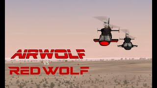 Airwolf vs Redwolf [upl. by Rednazxela895]