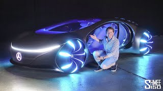 FIRST DRIVE in the Mercedes of the FUTURE Vision AVTR [upl. by Mairam]