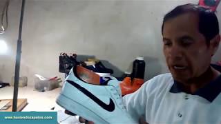 COMO HACER ZAPATOS DEPORTIVOS PARA HOMBRES [upl. by Ahsem]