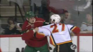 Andre Roy vs Derek Boogaard Dec 17 2008 [upl. by Hsepid]