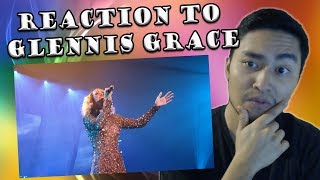 Glennis Grace  Run To You REACTION [upl. by Nahtanoy850]