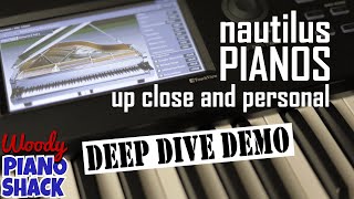 KORG NAUTILUS DEMO  All New Pianos Explored [upl. by Wachtel]