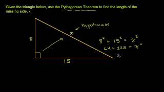 Using the Pythagorean Theorem [upl. by Smitt959]