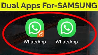 How to Enable Dual Apps in Samsung Mobile amp Works For All Samsung Devices [upl. by Hakan]