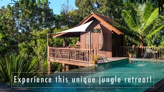 The Dusun  a unique rainforest resort in Malaysia you should experience [upl. by Ahsinad]