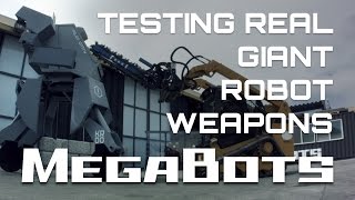 Testing Real Giant Robot Weapons Season 1 [upl. by Hebbe]