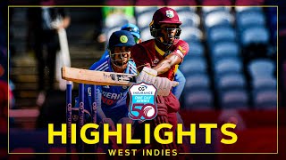 Highlights  West Indies v India  India Claim Series  3rd CG United ODI [upl. by Laeno]