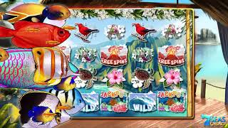 7 Seas Casino  Sail to Hawaii and Play Aloha Slots [upl. by Ymmas]