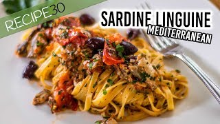 Sardine Linguine Mediterranean Flavours [upl. by Alexa]