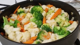 How to make Cauliflower Broccoli and Carrots [upl. by Delainey]