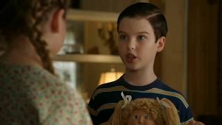 Missy Punched Sheldon In The Face  YoungSheldon  FULL HD [upl. by Enirhtac]