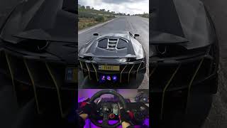 Lamborghini Centenario  Steering Wheel Gameplay  Forza Horizon 5 [upl. by Adnesor]