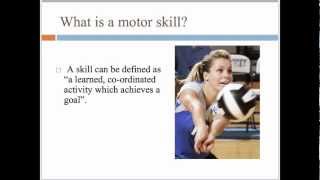 Motor skill learning recap [upl. by Yennor]