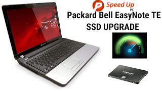 Packard Bell EasyNote TE SSD Upgrade [upl. by Hakaber]