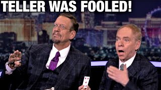 The Card Trick That FOOLED Teller REVEALED [upl. by Dinse]